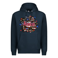 Navy merica Premium Hoodie - SublimationCraftShop