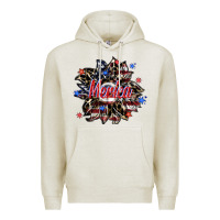 Oatmeal Heather merica Premium Hoodie - SublimationCraftShop