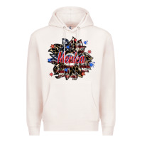 Pale Pink merica Premium Hoodie - SublimationCraftShop
