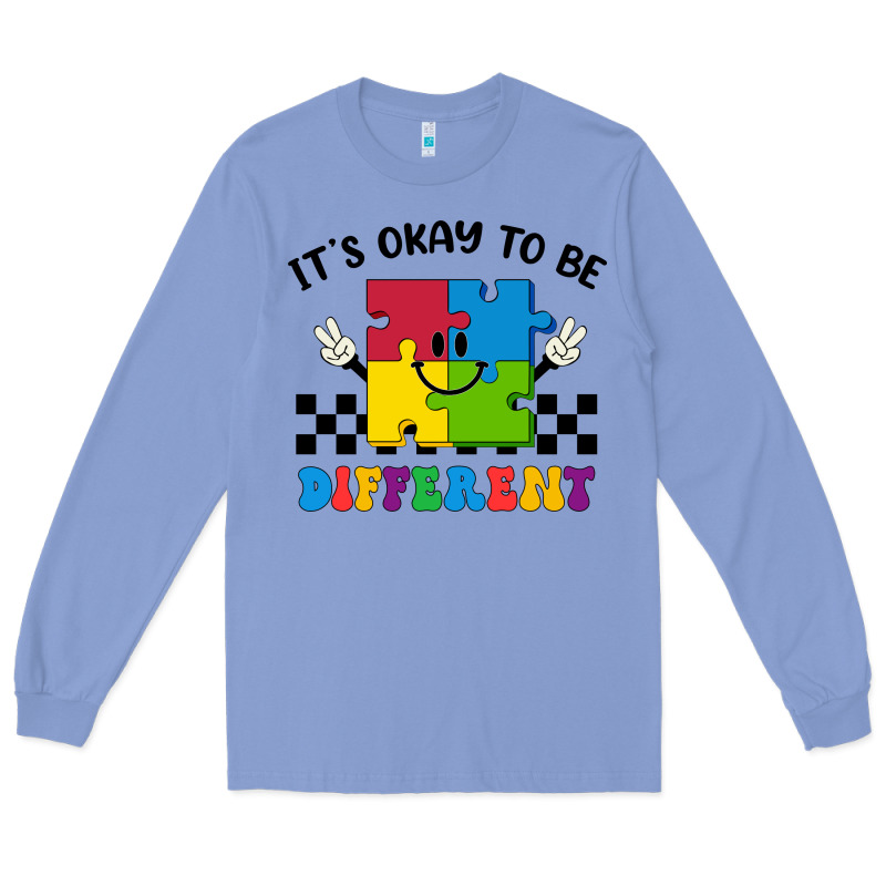 It's Okay To Be Different Long Sleeve Tee by CowhideDigitalArt | Teevron