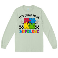 Matcha It's Okay To Be Different Long Sleeve Tee - CowhideDigitalArt