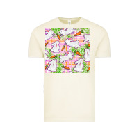 Vintage Arctic Easter Bunnies With Carrots Seamless Pattern Vintage Tee - BundleAndBundleShop