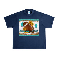 Navy american football and butterfly mousepad Urban Heavy Tee - BundleAndBundleShop