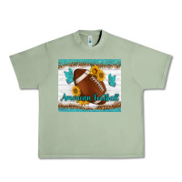 Oil Green american football and butterfly mousepad Urban Heavy Tee - BundleAndBundleShop