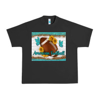 Pigment Black american football and butterfly mousepad Urban Heavy Tee - BundleAndBundleShop