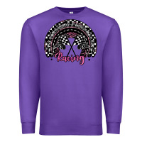 Purple racing checkered rainbow Premium Sweatshirt - JahusDesignShop