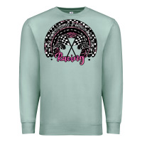 Seafoam racing checkered rainbow Premium Sweatshirt - JahusDesignShop