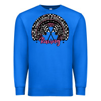 True Royal racing checkered rainbow Premium Sweatshirt - JahusDesignShop