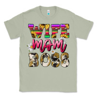Matcha Wife mom boss daisy Mother's Day Classic Tee - HowdyJamesFarm
