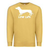 Antique Gold Doxie Low Life Premium Sweatshirt - artisFamous