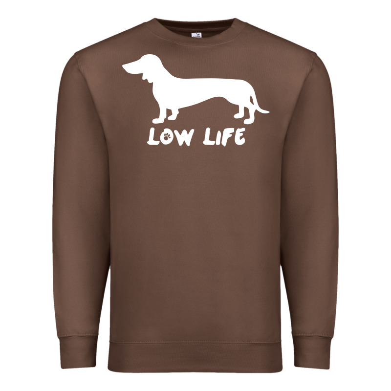 Doxie Low Life Premium Sweatshirt by artisFamous | Teevron