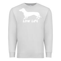 Dove Grey Doxie Low Life Premium Sweatshirt - artisFamous