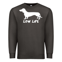 Smoke Doxie Low Life Premium Sweatshirt - artisFamous