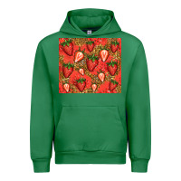 Emerald strawberries Urban Hoodie - Jasminsmagicworld