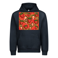 Navy strawberries Urban Hoodie - Jasminsmagicworld