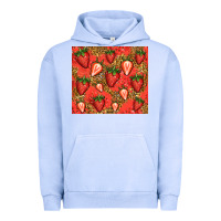 Pigment Grape Ice strawberries Urban Hoodie - Jasminsmagicworld