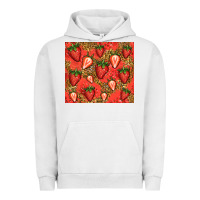 Pigment Lunar Rock strawberries Urban Hoodie - Jasminsmagicworld