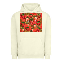 Pigment Pistachio strawberries Urban Hoodie - Jasminsmagicworld