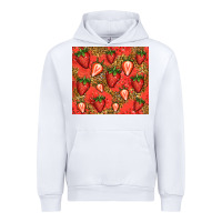 White strawberries Urban Hoodie - Jasminsmagicworld