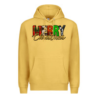 Antique Gold merry christmas western Premium Hoodie - Jasminsmagicworld