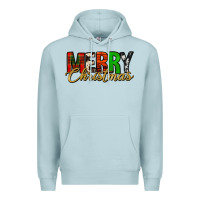 Blue Mist merry christmas western Premium Hoodie - Jasminsmagicworld
