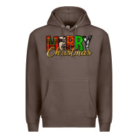 Coffee merry christmas western Premium Hoodie - Jasminsmagicworld