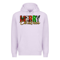 Lilac merry christmas western Premium Hoodie - Jasminsmagicworld