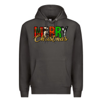Smoke merry christmas western Premium Hoodie - Jasminsmagicworld