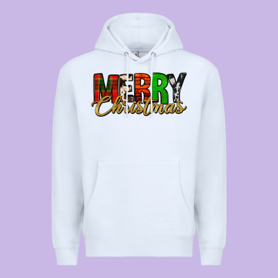 Merry Christmas Western Premium Hoodie Designed By Jasminsmagicworld
