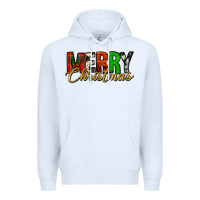 White merry christmas western Premium Hoodie - Jasminsmagicworld