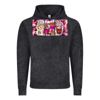 Vintage Black Valentine Coffee Vintage Hoodie - CowhideDigitalArt