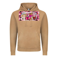 Vintage Camel Valentine Coffee Vintage Hoodie - CowhideDigitalArt