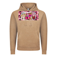 Vintage Coffee Valentine Coffee Vintage Hoodie - CowhideDigitalArt