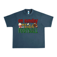 Midnight Navy on sunday we watch football Urban Heavy Tee - BundleAndBundleShop
