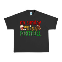 Pigment Black on sunday we watch football Urban Heavy Tee - BundleAndBundleShop