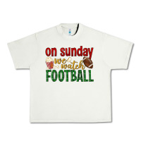 Pistachio on sunday we watch football Urban Heavy Tee - BundleAndBundleShop