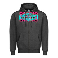 Charcoal Heather in october we wear pink Zipper Hoodie - JahusDesignShop