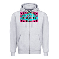 Heather Grey in october we wear pink Zipper Hoodie - JahusDesignShop