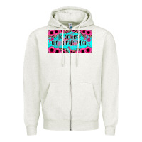 Oatmeal Heather in october we wear pink Zipper Hoodie - JahusDesignShop