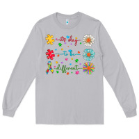 Moon Dust It's Okay To Be Different Long Sleeve Tee - CowhideDigitalArt