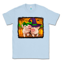 Dusty Blue halloween pigs Classic Tee - Jasminsmagicworld