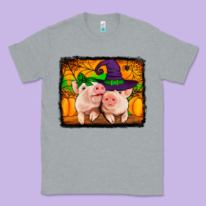Halloween Pigs Classic Tee Designed By Jasminsmagicworld