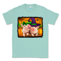 Seafoam halloween pigs Classic Tee - Jasminsmagicworld
