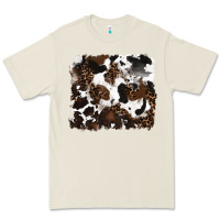 Bone leopard cowhide background Premium Tee - RanaPortraitStore