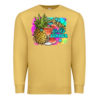 Antique Gold hello summer Premium Sweatshirt - JahusDesignShop