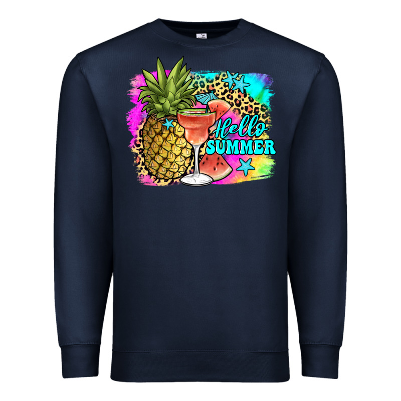 Hello Summer Premium Sweatshirt by JahusDesignShop | Teevron