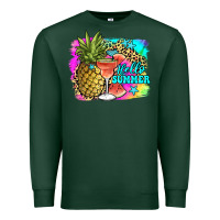 Sports Green hello summer Premium Sweatshirt - JahusDesignShop
