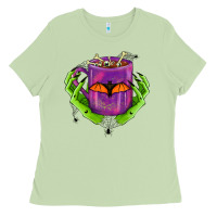 Halloween Coffee Cup With Hands Ladies Tee | Teevron