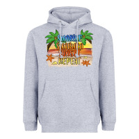 Heather Grey sunrise sunburn sunset repeat2 Heavyweight Hoodie - JahusDesignShop