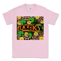 Bubblegum Pink St. Patricks Day lucky Classic Tee - CowGirlArtShop